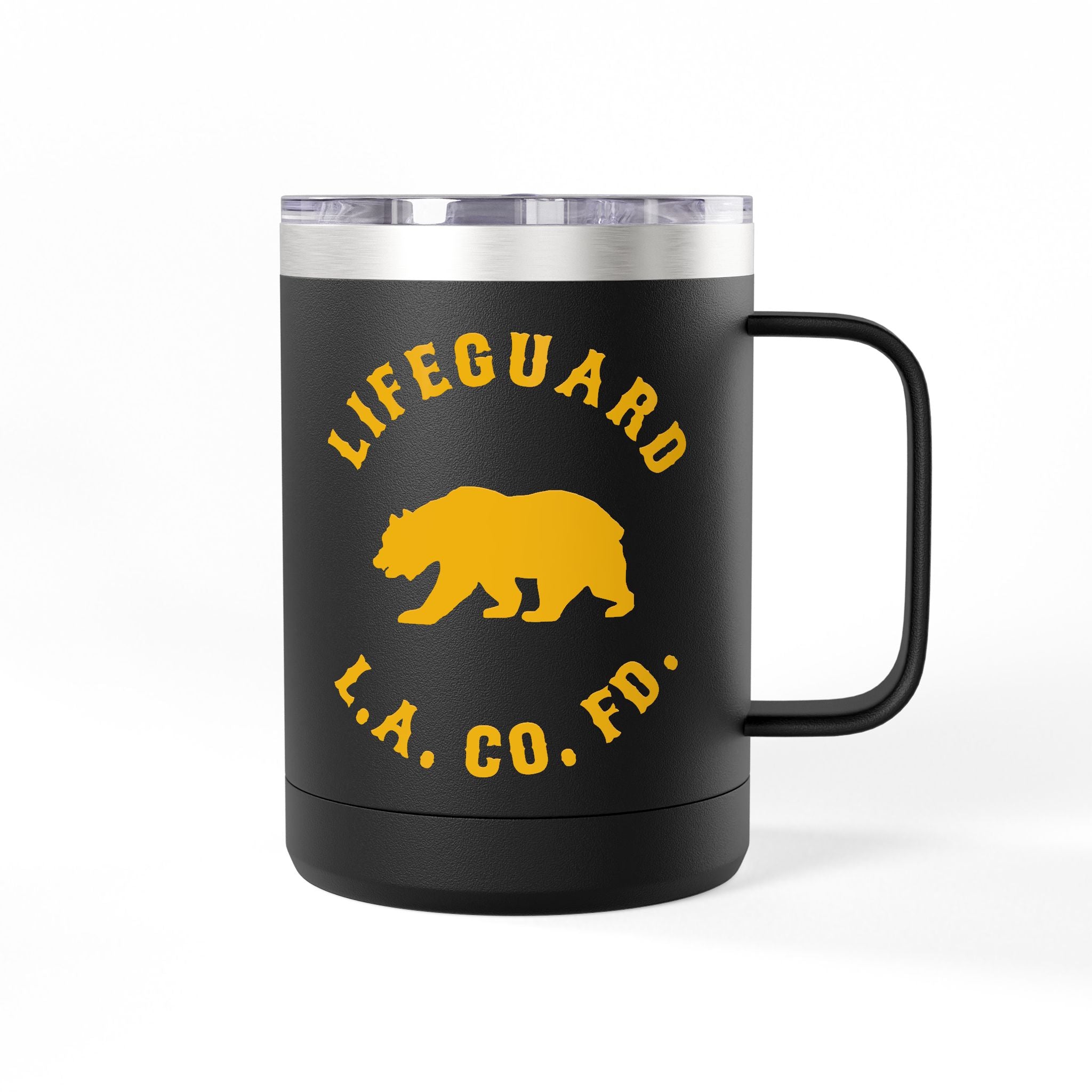 LIFEGUARD - Los Angeles County Fire Department Mug Tumbler, 15OZ.