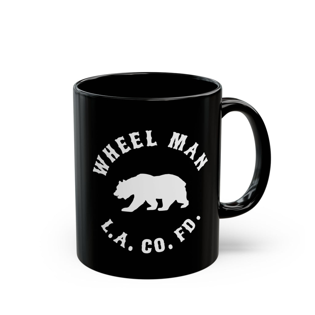 WHEEL MAN- Coffee Mug- Los Angeles County Fire Department - Firefighter